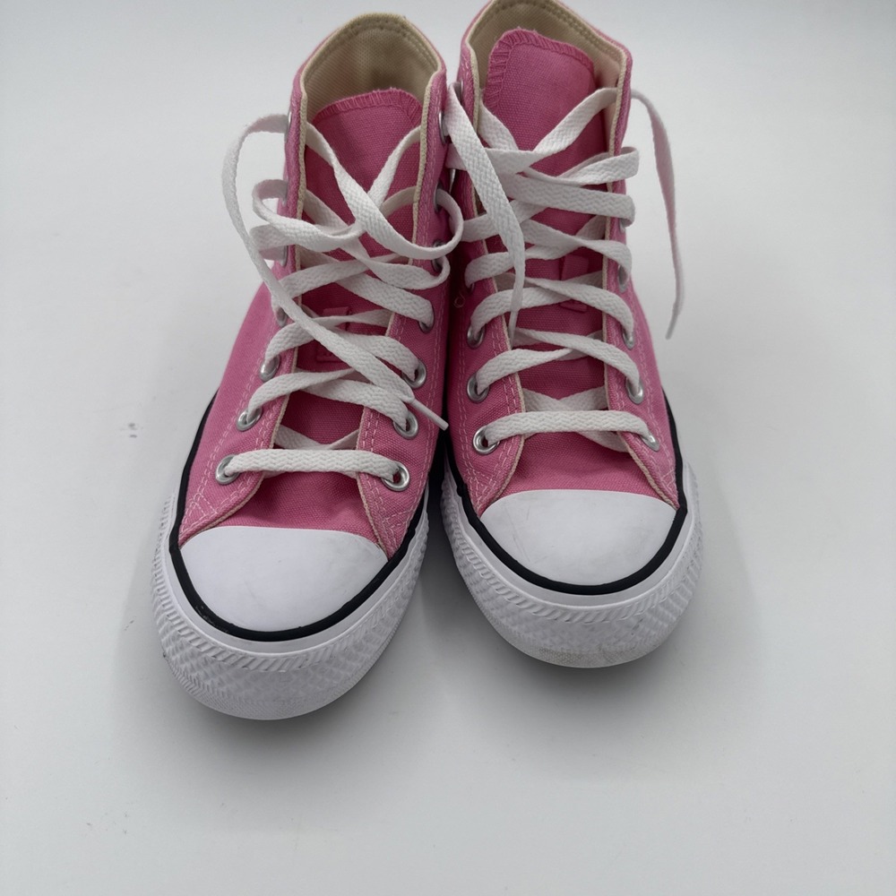 Converse Chuck Taylor All Star Pink High Top Shoes Unisex Sz M 4.5 W 6.5
